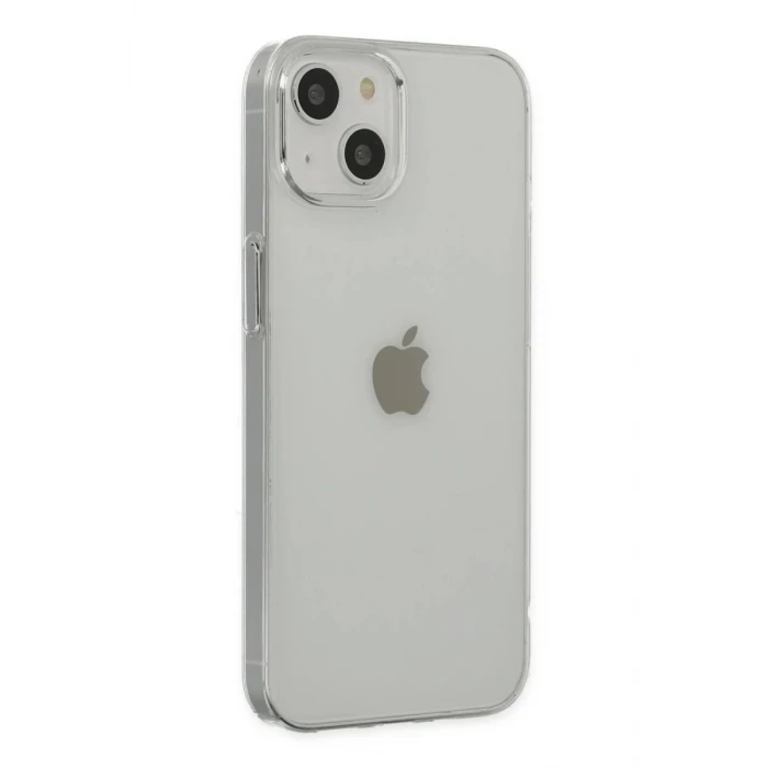 Newface Apple iPhone 14 Plus Kılıf Pc Sert Şeffaf Kapak - Şeffaf