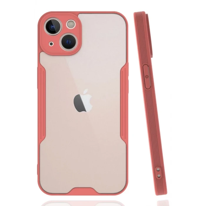 Newface Apple iPhone 14 Plus Kılıf Platin Silikon - Pembe