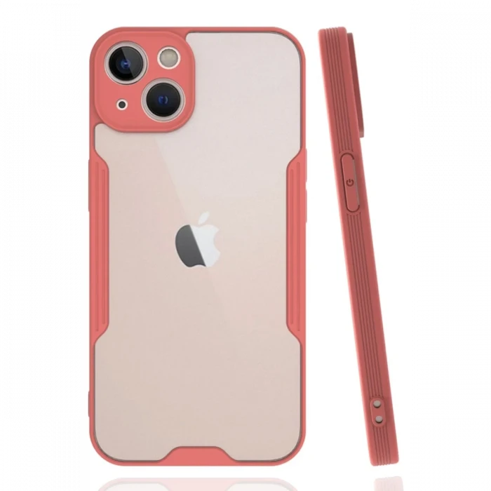 Newface Apple iPhone 14 Plus Kılıf Platin Silikon - Pembe