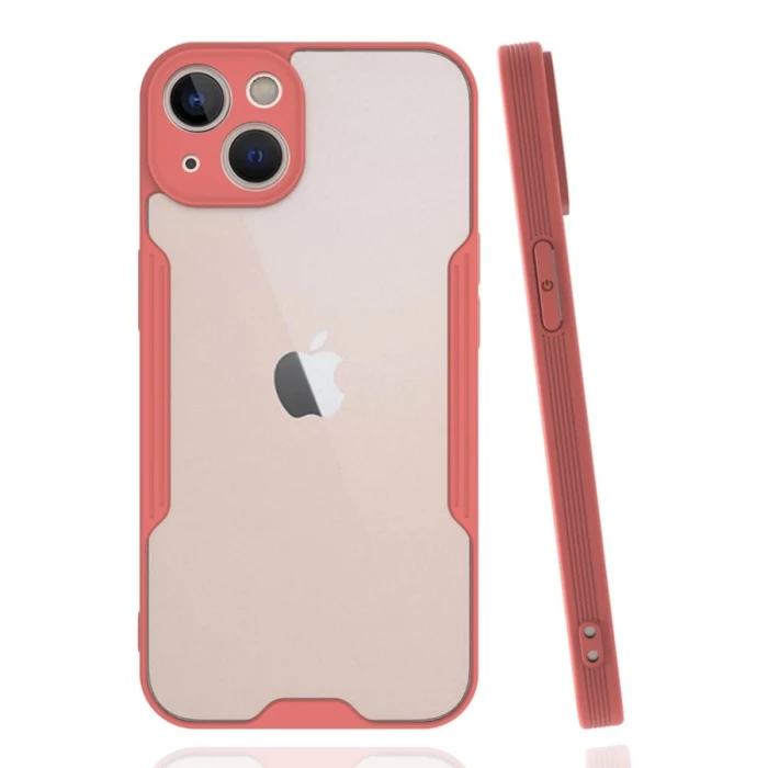 Newface Apple iPhone 14 Plus Kılıf Platin Silikon - Pembe