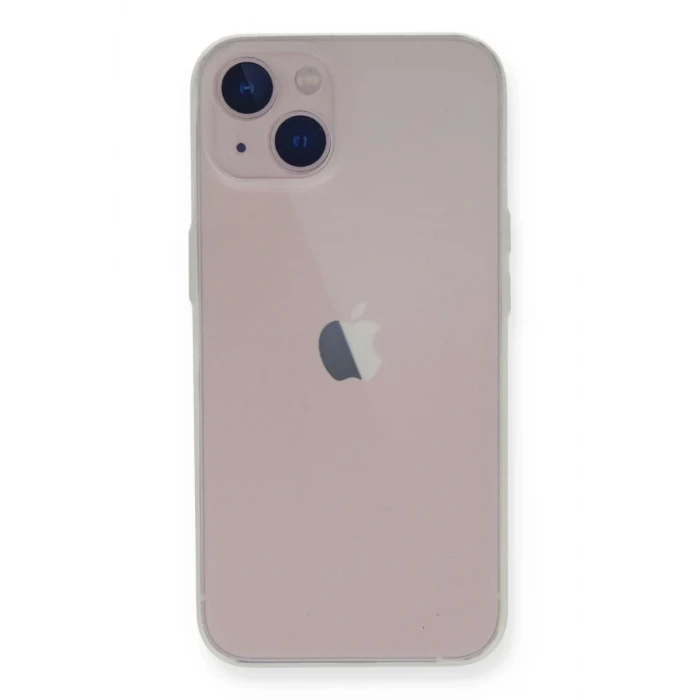 Newface Apple iPhone 14 Plus Kılıf PP Ultra İnce Kapak - Beyaz