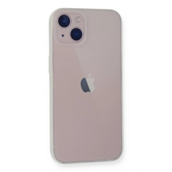 Newface Apple iPhone 14 Plus Kılıf PP Ultra İnce Kapak - Beyaz