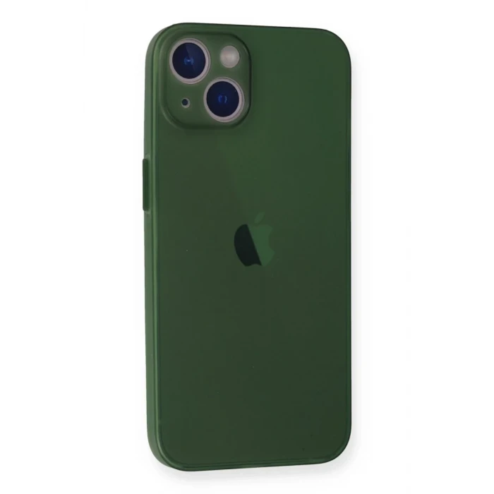 Newface Apple iPhone 14 Plus Kılıf PP Ultra İnce Kapak - Yeşil