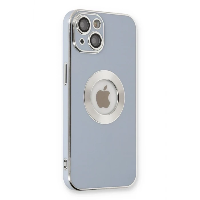 Newface Apple iPhone 14 Plus Kılıf Store Silikon - Sierra Blue
