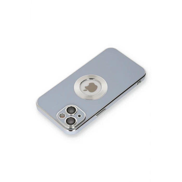 Newface Apple iPhone 14 Plus Kılıf Store Silikon - Sierra Blue