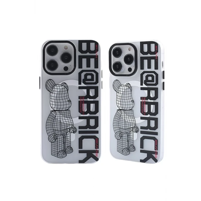 Newface Apple iPhone 14 Pro Kılıf Apollo Magneticsafe Desenli Kapak - Apollo Şeffaf - 1
