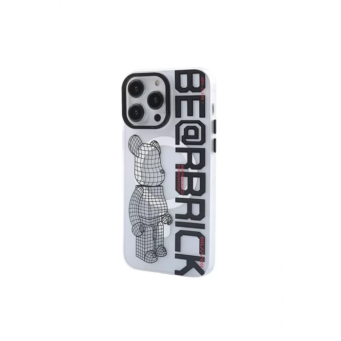 Newface Apple iPhone 14 Pro Kılıf Apollo Magneticsafe Desenli Kapak - Apollo Şeffaf - 1