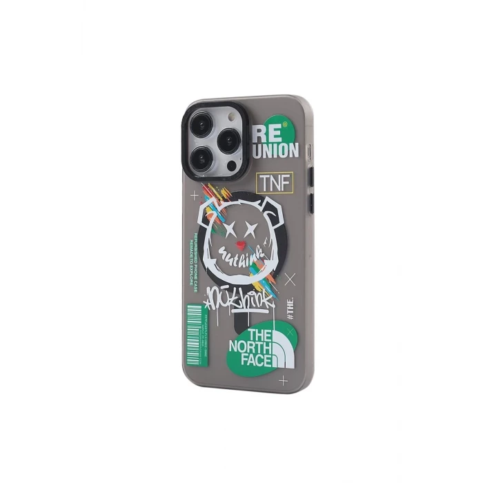 Newface Apple iPhone 14 Pro Kılıf Apollo Magneticsafe Desenli Kapak - Apollo Siyah - 2
