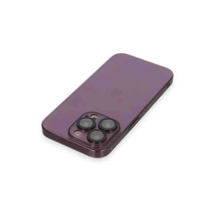Newface Apple iPhone 14 Pro Kılıf Armada Lensli Kapak - Derin Mor