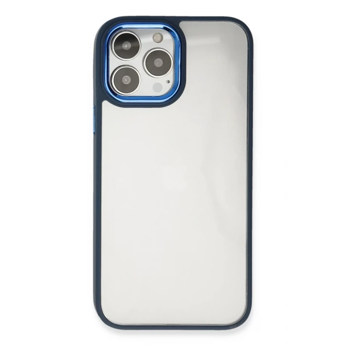 Newface Apple iPhone 14 Pro Kılıf Dora Kapak - Mavi