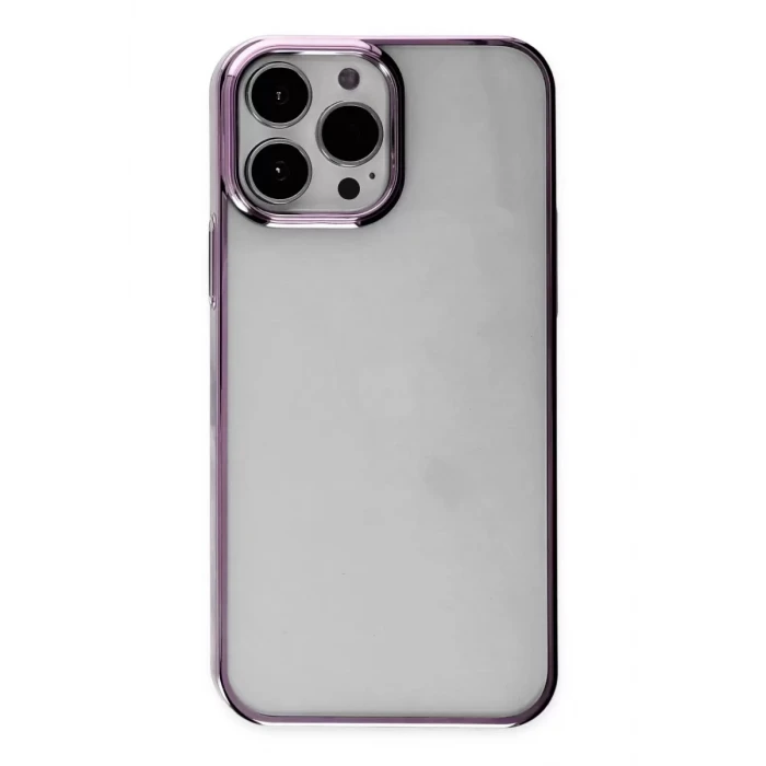 Newface Apple iPhone 14 Pro Kılıf Element Silikon - Lila