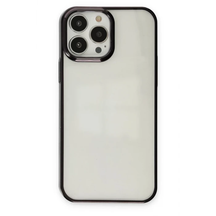 Newface Apple iPhone 14 Pro Kılıf Element Silikon - Siyah