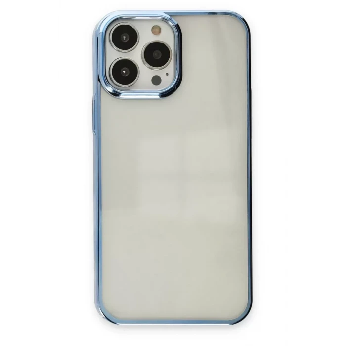 Newface Apple iPhone 14 Pro Kılıf Element Silikon - Sky Blue
