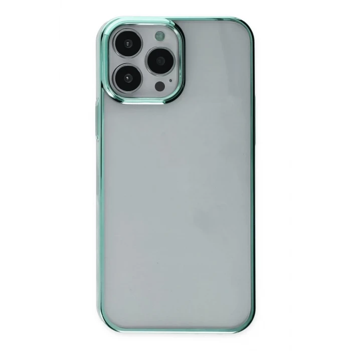Newface Apple iPhone 14 Pro Kılıf Element Silikon - Yeşil