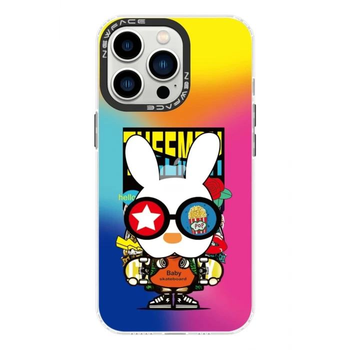 Newface Apple iPhone 14 Pro Kılıf Estoril Desenli Kapak - Estoril - 10