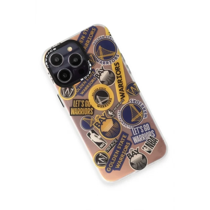 Newface Apple iPhone 14 Pro Kılıf Estoril Desenli Kapak - Estoril - 13