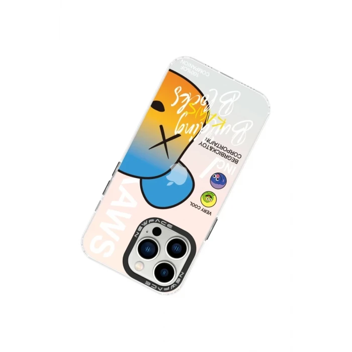Newface Apple iPhone 14 Pro Kılıf Estoril Desenli Kapak - Estoril - 6