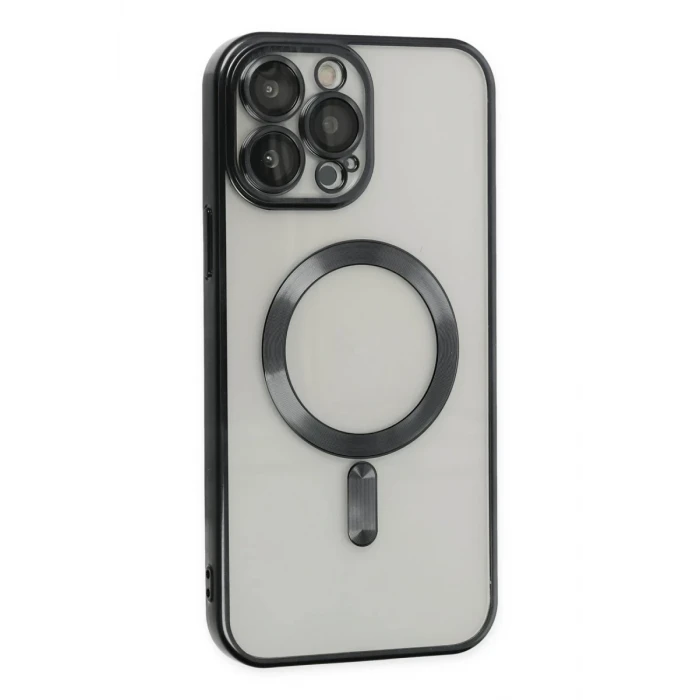 Newface Apple iPhone 14 Pro Kılıf Kross Magneticsafe Kapak - Siyah