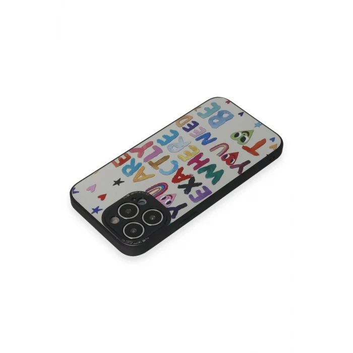 Newface Apple iPhone 14 Pro Kılıf Mirror Desenli Kapak - Mirror - 10