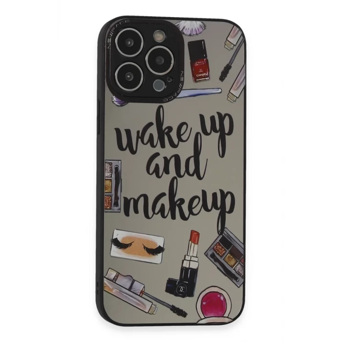 Newface Apple iPhone 14 Pro Kılıf Mirror Desenli Kapak - Mirror - 3