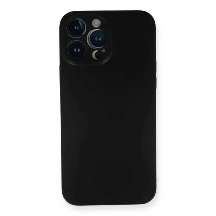 Newface Apple iPhone 14 Pro Kılıf PP Ultra İnce Kapak - Siyah
