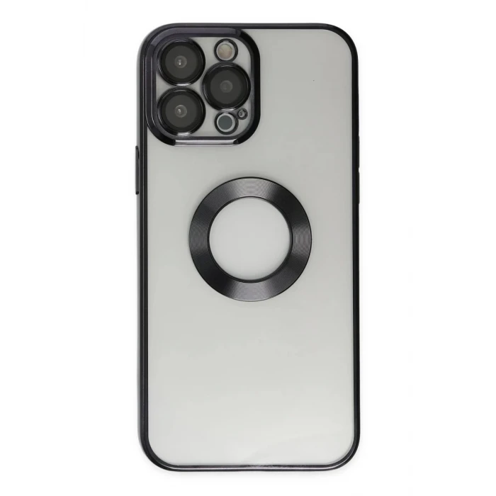 Newface Apple iPhone 14 Pro Kılıf Slot Silikon - Siyah