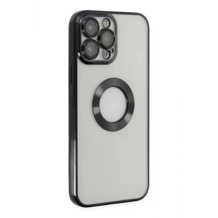 Newface Apple iPhone 14 Pro Kılıf Slot Silikon - Siyah