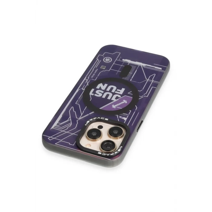 Newface Apple iPhone 14 Pro Kılıf Venüs Magneticsafe Desenli Kapak - Venüs - 1