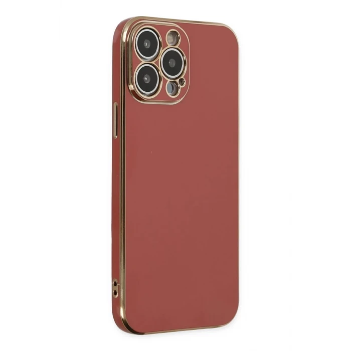 Newface Apple iPhone 14 Pro Kılıf Volet Silikon - Kırmızı