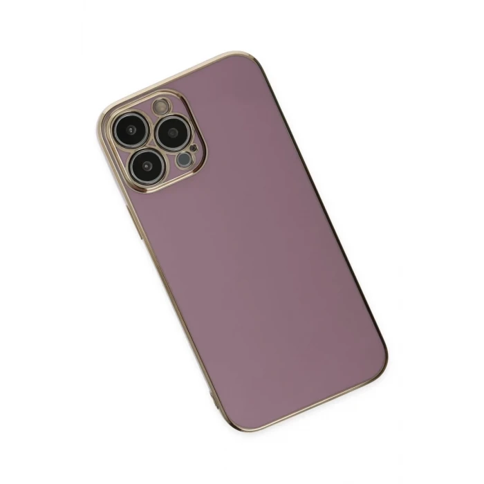 Newface Apple iPhone 14 Pro Kılıf Volet Silikon - Mor