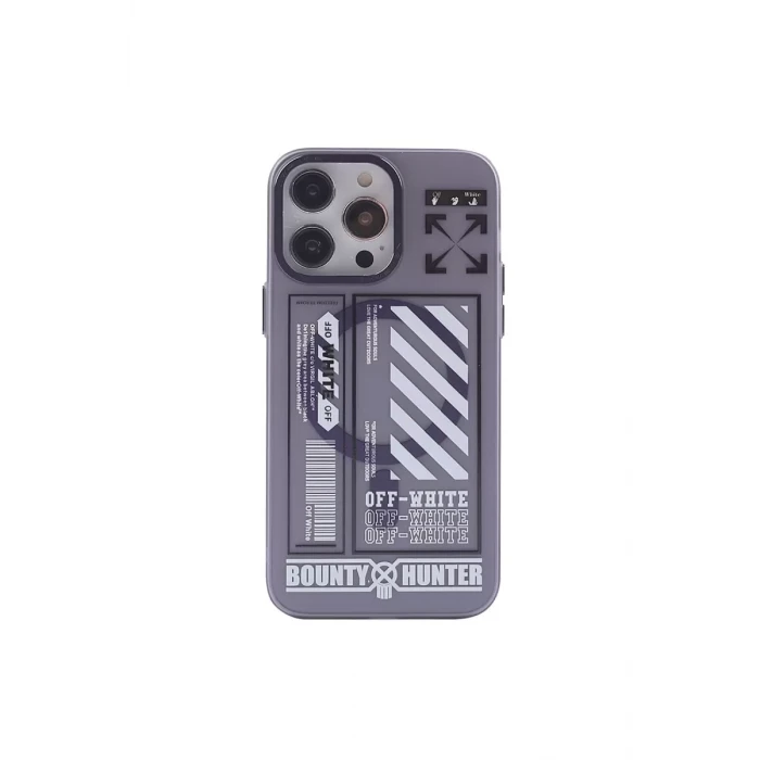 Newface Apple iPhone 14 Pro Max Kılıf Apollo Magneticsafe Desenli Kapak - Apollo Mor - 1