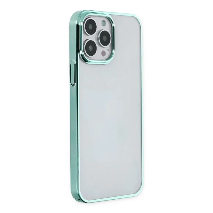 Newface Apple iPhone 14 Pro Max Kılıf Element Silikon - Yeşil