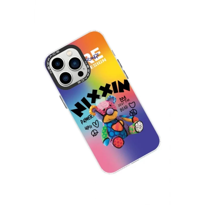 Newface Apple iPhone 14 Pro Max Kılıf Estoril Desenli Kapak - Estoril - 11