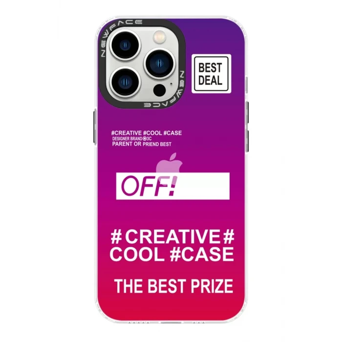 Newface Apple iPhone 14 Pro Max Kılıf Estoril Desenli Kapak - Estoril - 9