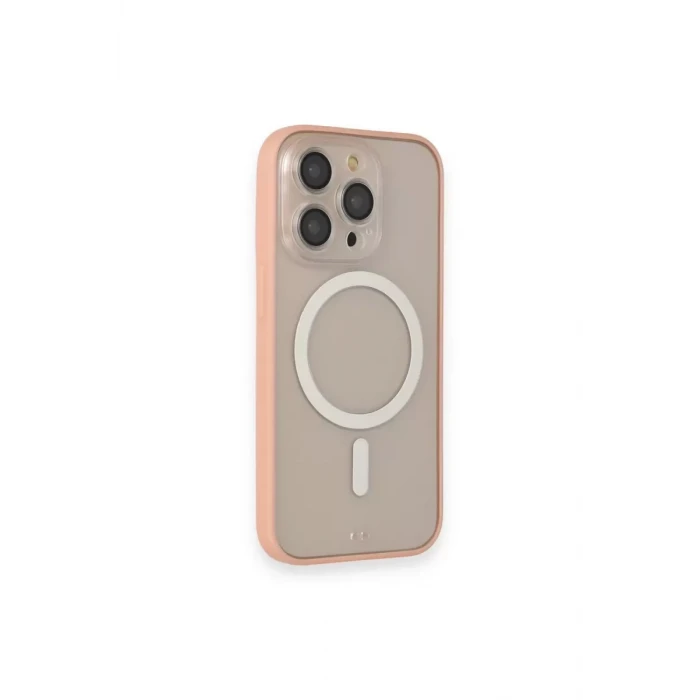 Newface Apple iPhone 14 Pro Max Kılıf Grand Magneticsafe Kapak - Pembe