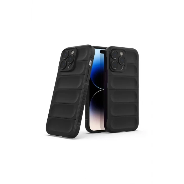 Newface Apple iPhone 14 Pro Max Kılıf Optimum Silikon - Siyah