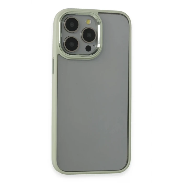 Newface Apple iPhone 14 Pro Max Kılıf Power Silikon - Yeşil