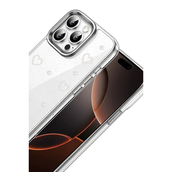 Newface Apple iPhone 15 Pro Fiyonk Desenli Kapak - Desen 10