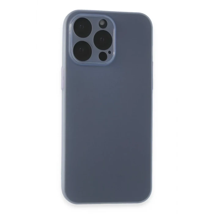 Newface Apple iPhone 15 Pro Kılıf Puma Silikon - Mavi
