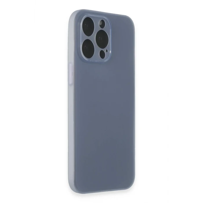 Newface Apple iPhone 15 Pro Kılıf Puma Silikon - Mavi