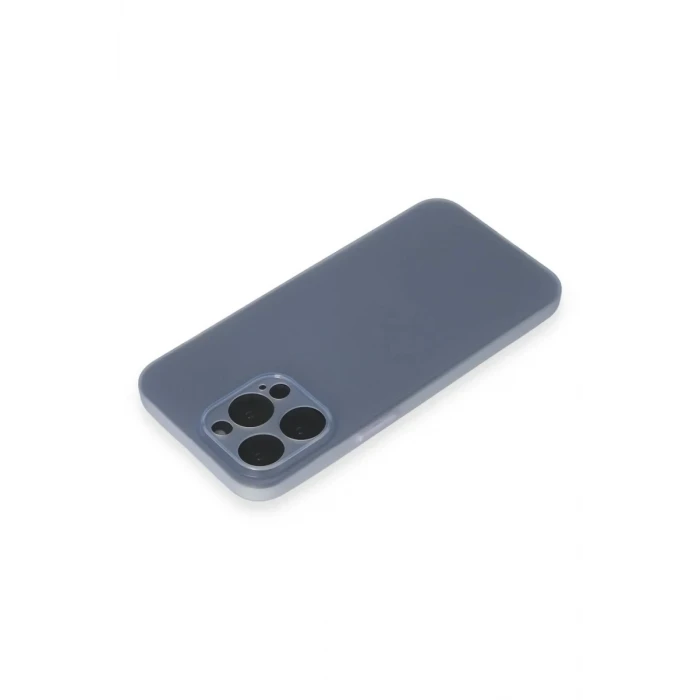 Newface Apple iPhone 15 Pro Kılıf Puma Silikon - Mavi