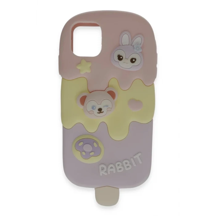 Newface Apple iPhone 15 Pro Max Kılıf Poky Karakter Silikon Kapak - Desen 11