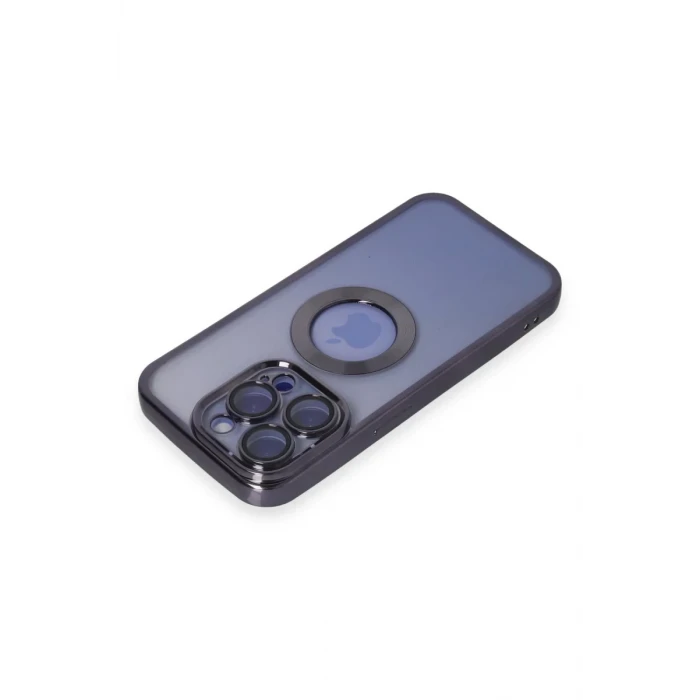 Newface Apple iPhone 15 Pro Max Kılıf Slot Silikon - Mor