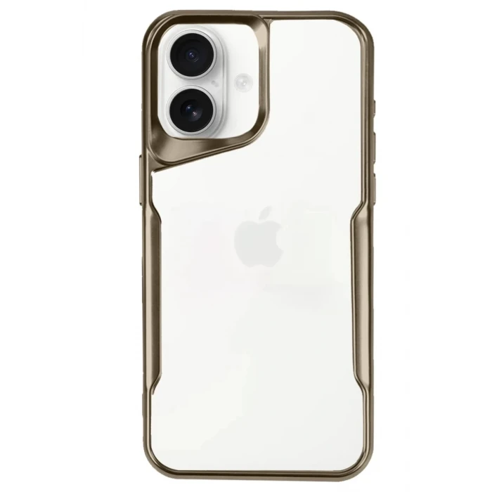 Newface Apple iPhone 16 Kılıf Boyi Silikon Kapak - Desert