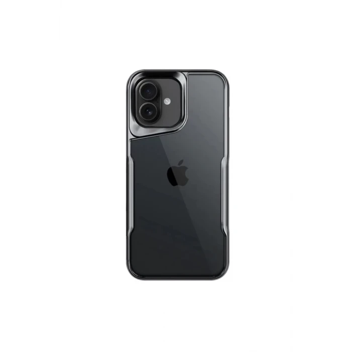 Newface Apple iPhone 16 Kılıf Boyi Silikon Kapak - Titan Gri