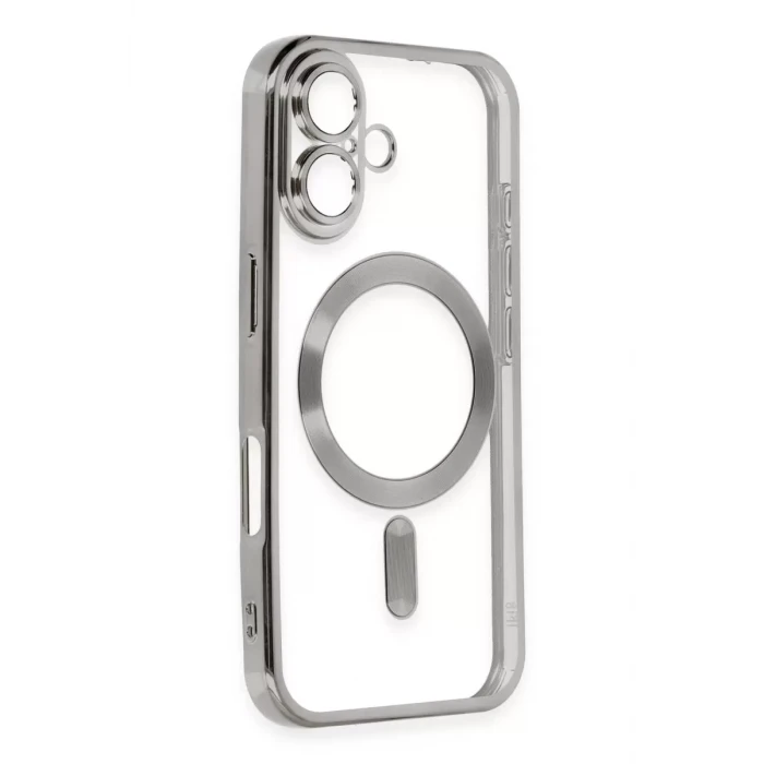 Newface Apple iPhone 16 Kılıf Kross Magneticsafe Kapak - Titan Gri