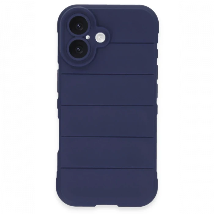 Newface Apple iPhone 16 Kılıf Optimum Silikon - Lacivert