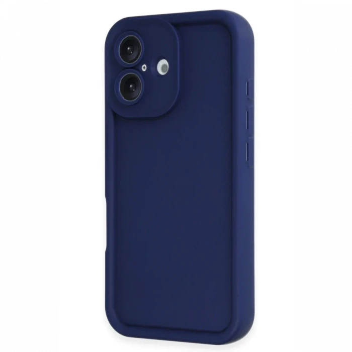 Newface Apple iPhone 16 Kılıf Viera Silikon - Lacivert