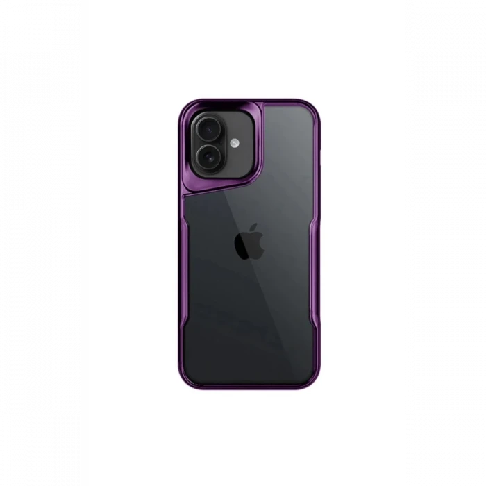 Newface Apple iPhone 16 Plus Kılıf Boyi Silikon Kapak - Derin Mor