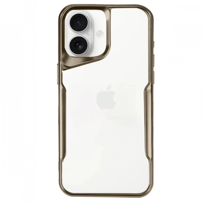 Newface Apple iPhone 16 Plus Kılıf Boyi Silikon Kapak - Desert